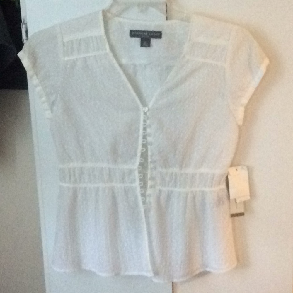 Dainty button down blouse
